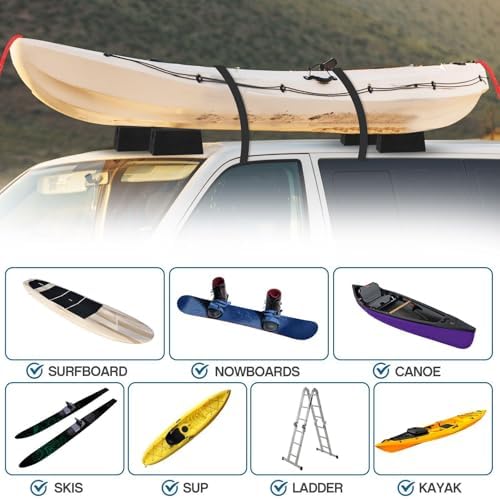 Canoe Foam Blocks for Roof 6.7 Inch Kayak Carrier - Image 4