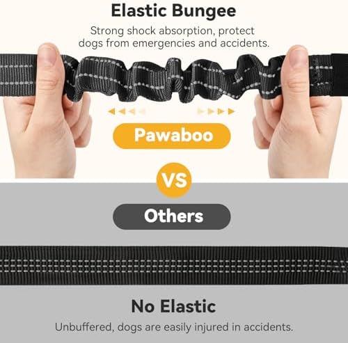 Pawaboo 2Pack Dog Car Seatbelt, 3-in-1 Dog Tether - Image 5