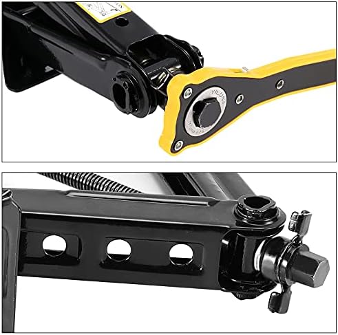 JOIKIT 2 Pack 1.5 Tons 3307 Lbs Capacity Scissor Jack, Car Jack - Image 3