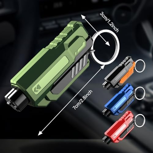 Window Breaker Seatbelt Cutter, 2 in 1 Emergency Keychain Car Escape Tool - Image 2