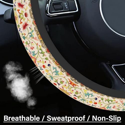 Steering Wheel Cover Neoprene Material Most Cars Men&Women Universal 15 inch - Image 4