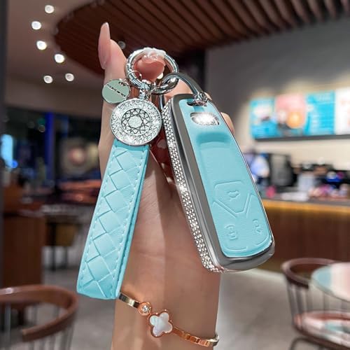 for Audi Key Fob Cover with Keychain - Image 2