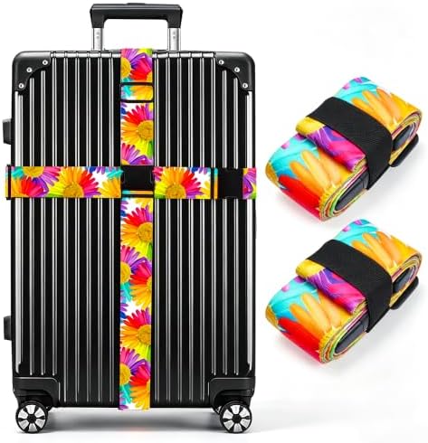 Luggage Straps for Suitcases TSA Approved Easy Pack Organized Suitcase Strap by XiOiOiX