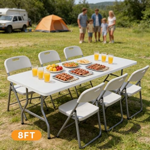 NEWBULIG 8 FT Foldable Table - Image 2