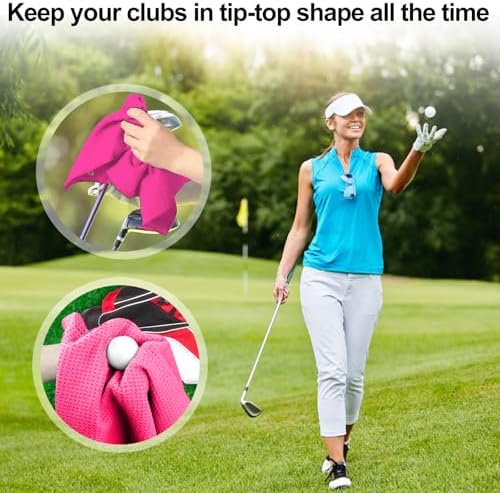 3 Pack 16" X 16" Golf Towels for Golf Bags - Image 4