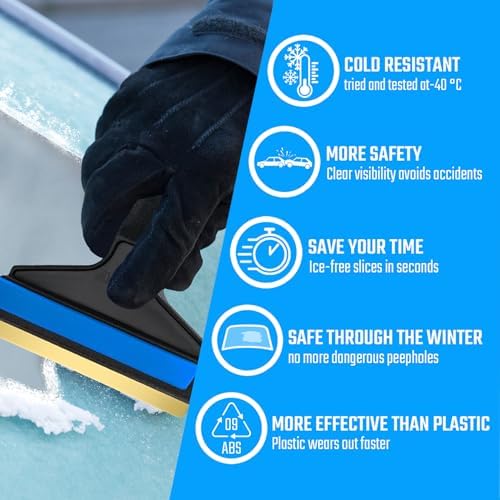 L&P Car Design A053-2 Set of 2 Pieces ice Scraper Murska 210mm ice Scraper - Image 4