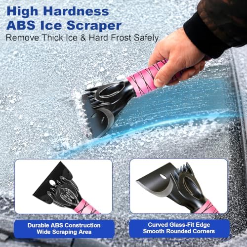44 Inch Snow Brush with Ice Scraper - Image 6
