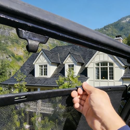 2Pack Rear Window Sun Shade Hook Clip Compatible - Image 3
