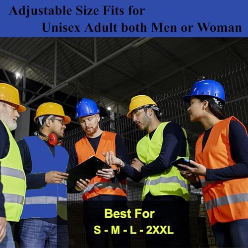 Blue Safety Vests 20 Pack - Image 5