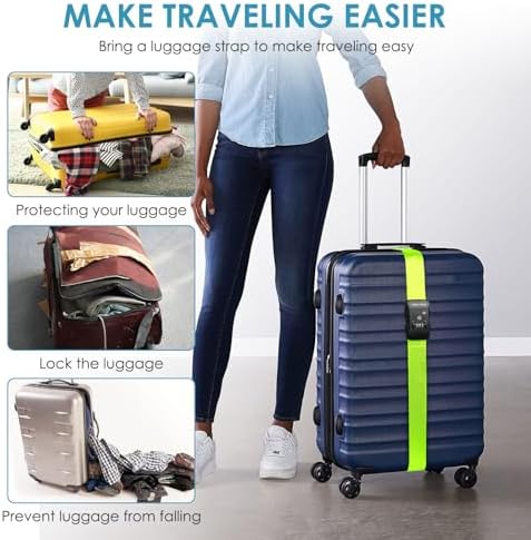 Travel Inspira Heavy Duty Luggage Straps - Image 5