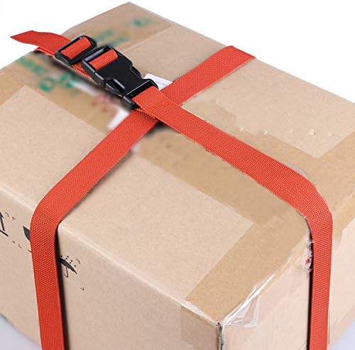 MAGARROW 78" x 1" Strap Buckle Packing Straps Adjustable 1-Inch Belt - Image 4