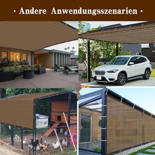80% Sunblock Shade Cloth Net Resistant -18x36Ft Garden Shade Mesh - Image 6