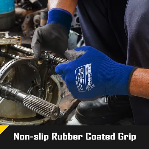 COOLJOB 12/60 Pairs Safety Work Gloves Pack Bulk - Image 4