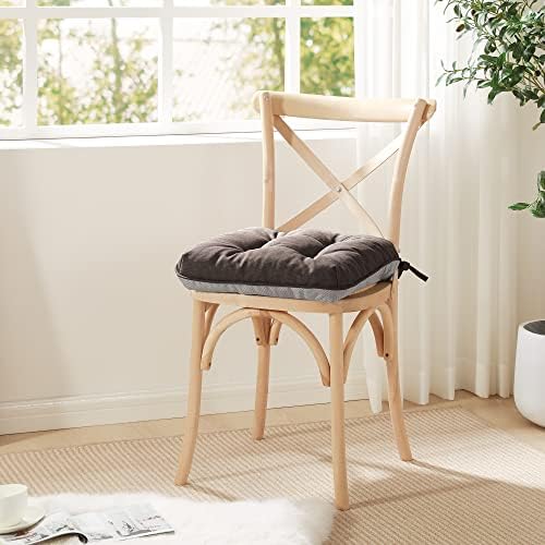 Love's cabin Memory Foam Chair Cushions Set of 4, 15.5 Inch - Image 7