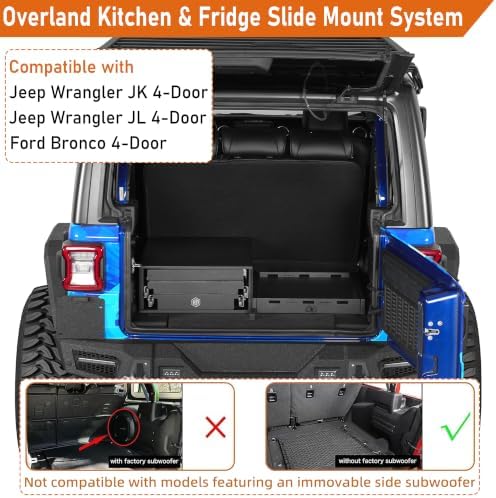 Hooke Road Tailgate Table Fridge Slide Out Tray - Image 2