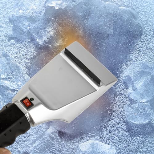 Car Windshield Snow Shovel 12V Heated Electric Car Windshield Ice Scraper Shovel - Image 5