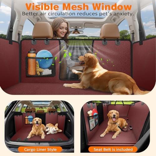URPOWER Hard Bottom Dog Car Seat Cover - Image 4