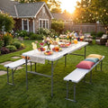 ZENY Folding Picnic Table Set by ZENY