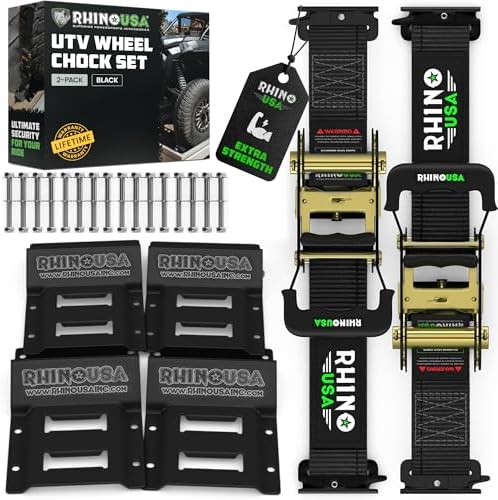 Rhino USA Wheel Chock Tie Down Kit by RhinoUSAInc