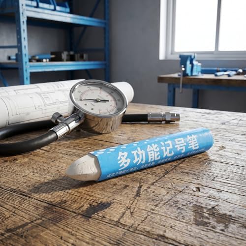 Abaodam 8pcs White Tire Marker for Industrial On-site Service - Image 4