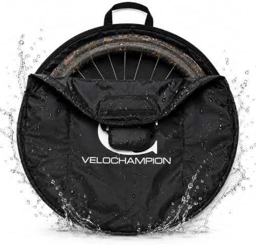 VeloChampion Waterproof Nylon Bike Wheel Bag, Small 16-24", 1 Pack by VELOCHAMPION