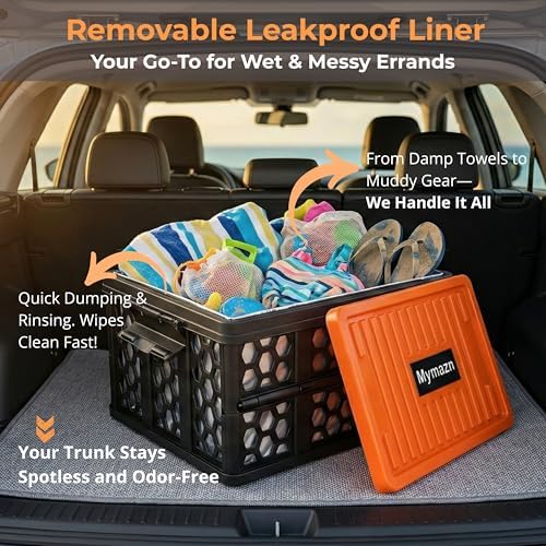 Mymazn Trunk Organizer Plastic for Car - Image 2