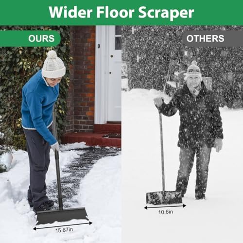 Large Garden Shovel, Lawn Edging, Scraping and Ice Removal - Image 2