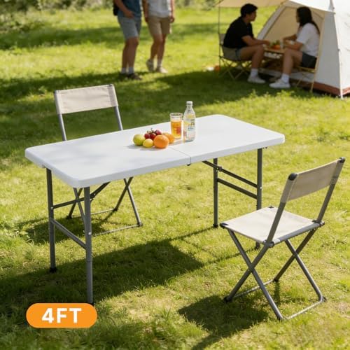 NEWBULIG 4 FT Foldable Table - Image 2