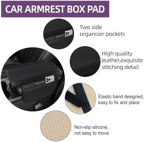 NBTEPEM 6 PCS Car Steering Wheel Cover Set, Microfiber Leather Steering Wheel - Image 4