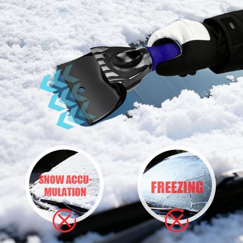 Ice Scraper for Cars and Small Trucks, Ice Scrapers for Car Windshield - Image 3
