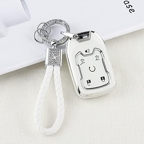 PIFOOG Key Cover for Chevy TPU Soft Car Keys Shell Protector - Image 6