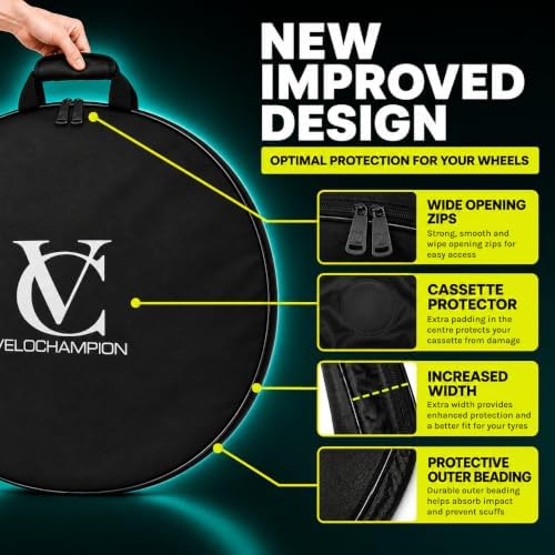 VeloChampion Waterproof Nylon Bike Wheel Bag, Large 26-29", 1 Pack - Image 5