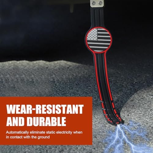 Car Anti Static Strip, Adjustable Static Conductive Rubber Towing Belt - Image 7