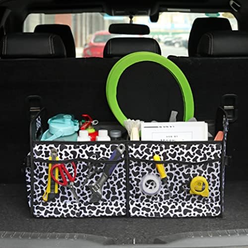 AOKJOY Car Trunk Organizer Car Storage Organizer Collapsible Multi Compartment - Image 2