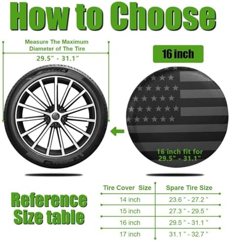 16 Inch Thickening Spare Tire Cover - Image 2