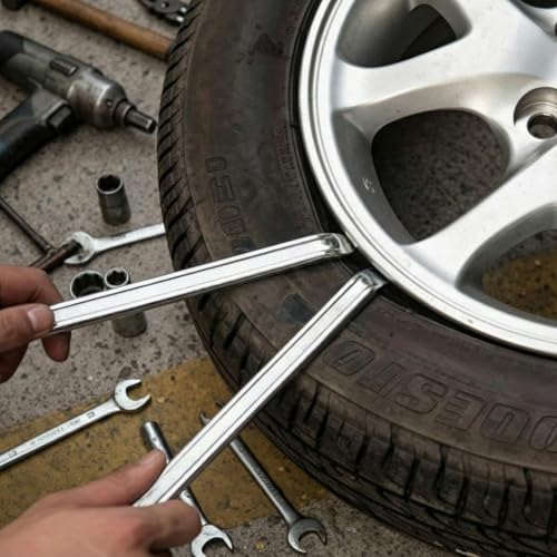 Zonon 4 Pcs Tire Spoons 20 Inch, Heavy Duty Iron Tire Levers Tool Kit - Image 4
