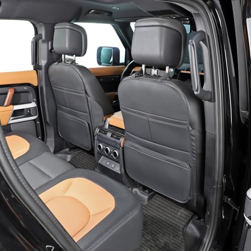 TAIKOO Seat Back Protector, Shields Seat Backs From Kicks and Adds Storage - Image 3