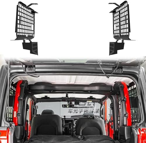 CTH for Jeep Wrangler JL 2-Door 2018-2023 MOLLE Panel Cargo Organizer Storage by CTH