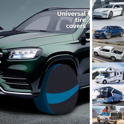 Tire Covers 4 Pack, Tough Tire Wheel Protector - Image 5
