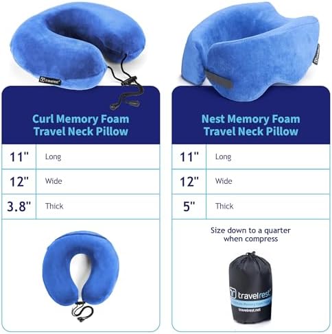 TRAVELREST Curl Neck Pillow Travel Essentials - Image 4