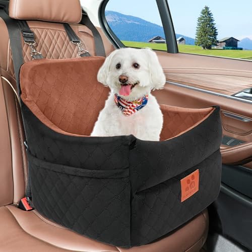 GL GLENSLAVE Dog Car Seat for Small/Medium Dogs, Dog Booster Car Seats - Image 6
