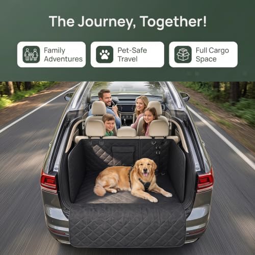 RYNVALE SUV Cargo Liner for Dogs, Full Coverage - Image 5