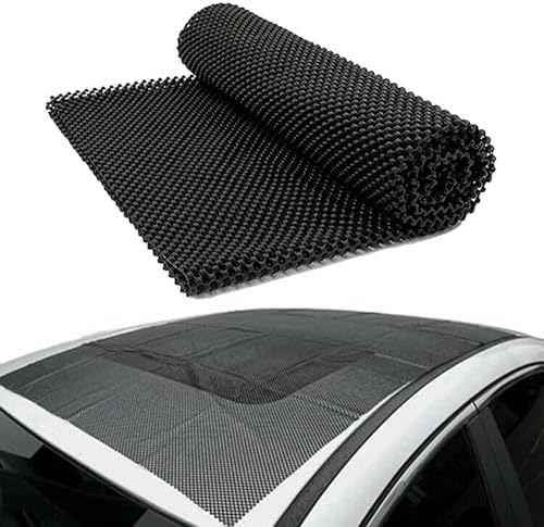 Pack-1 Car Trunk Anti-Slip Mat, 3.93 Ft x 3.28 Ft Multi-Function Flexible by Sodcay