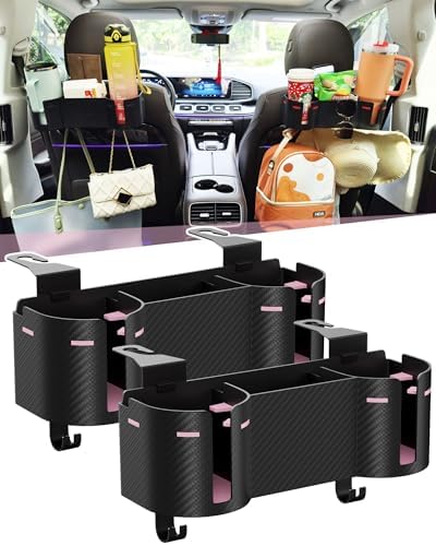 Car Headrest Backseat Cup Holder 3.7", Seat Back Organizer by Unknown
