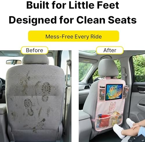 Backseat Car Organizer for Kids, Car Seat Organizer - Image 3