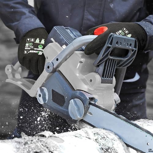 FreezeGuard Winter Work Gloves for Men and Women, ANSI A6 Cut Resistant Gloves - Image 4