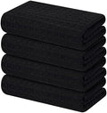 Homaxy Microfiber Waffle Weave Kitchen Towels, 4 Pack by Homaxy