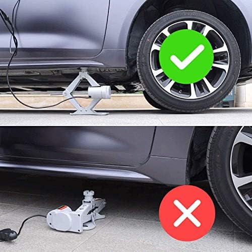 Trihelper Electric Car Jack 3 Ton 12V Scissor Jack - Image 3