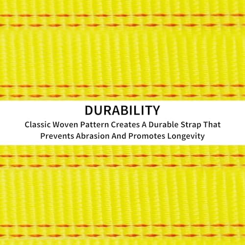 Tow Strap with Hooks 2 Inch x 20 Foot, 000 lbs Capacity Tow Rope - Image 4