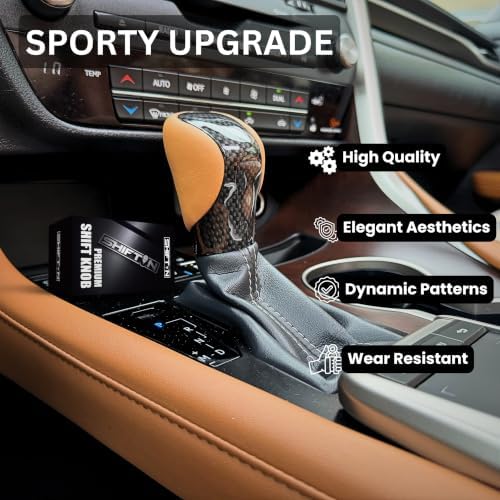 Gear Shift Knob Shifter for Lexus ES GS GX is NX RC RX 200t 300 350 3450h 450hL - Image 2